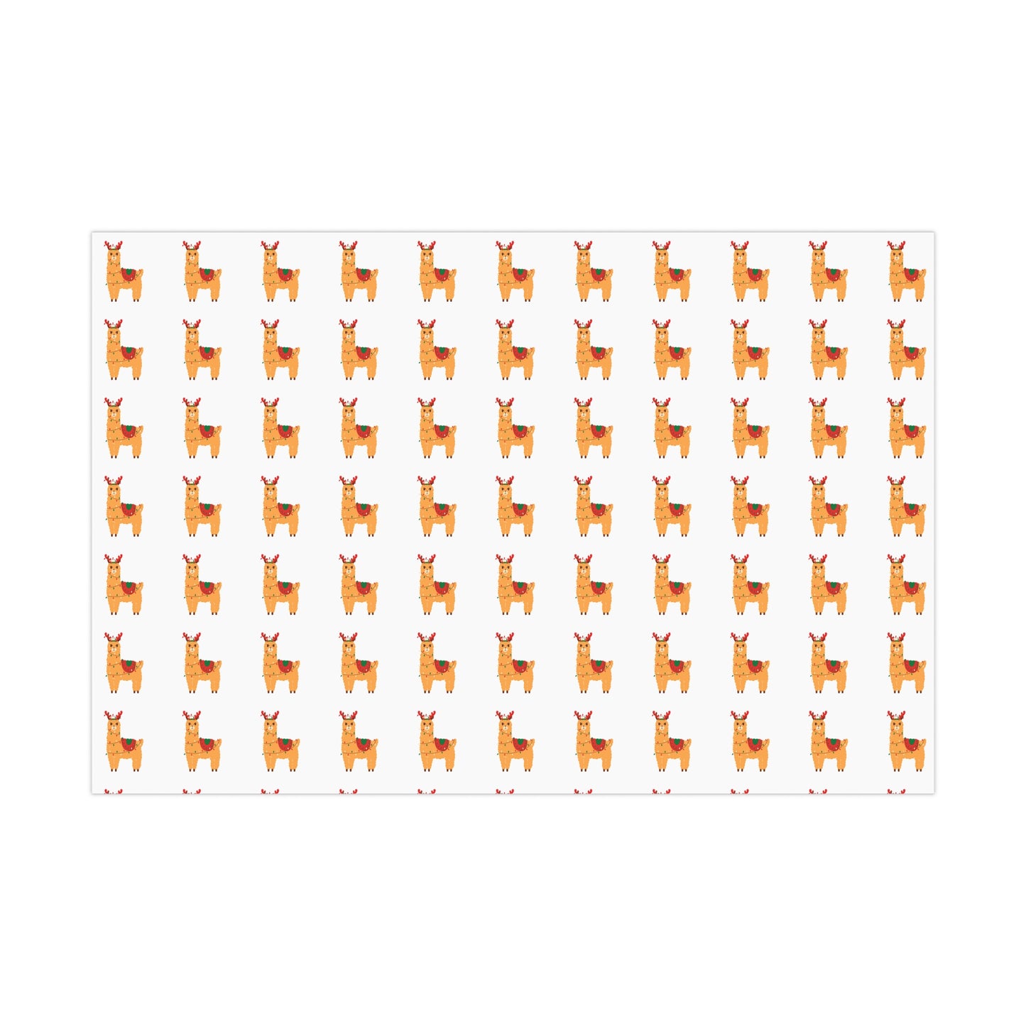 Christmas Lama Wrapping Paper