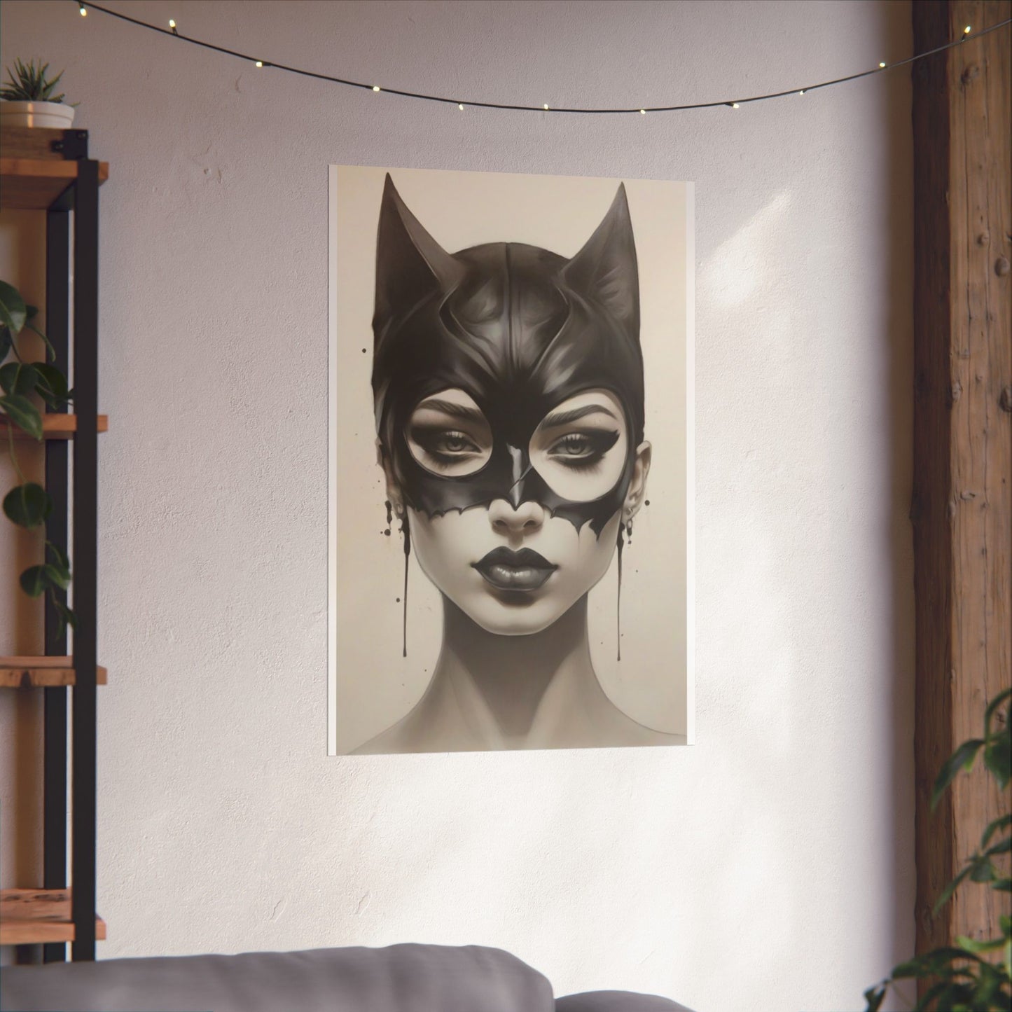 Meow Masked Woman