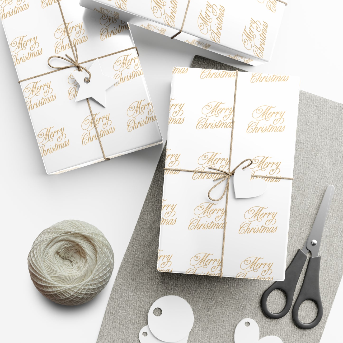 Merry Christmas Gift Wrap Paper