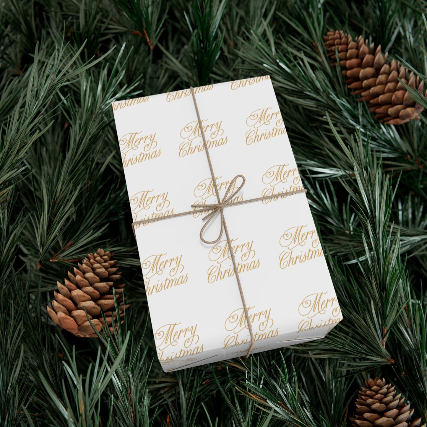 Merry Christmas Gift Wrap Paper